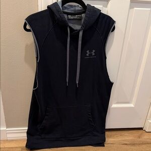 Under Armour Dark Sleeveless Hoodie